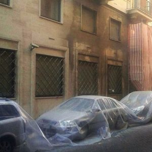Sabbiatura facciate di edifici Roma e Viterbo